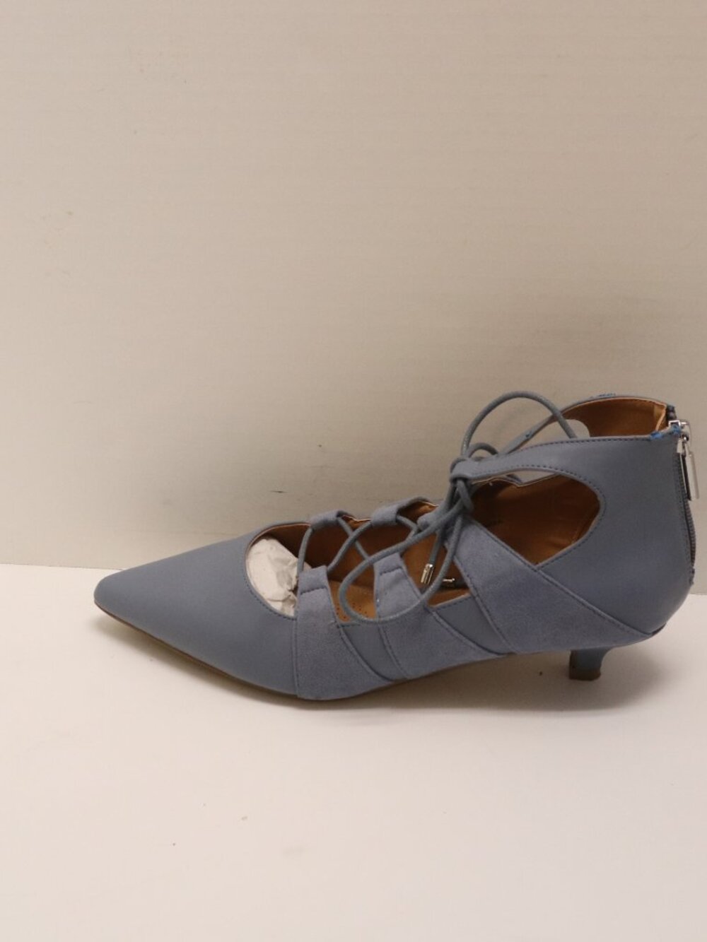 Comfortview Women's Short Hills Dress Shoes with Zippers Size 9M Blue - Picture 4 of 13